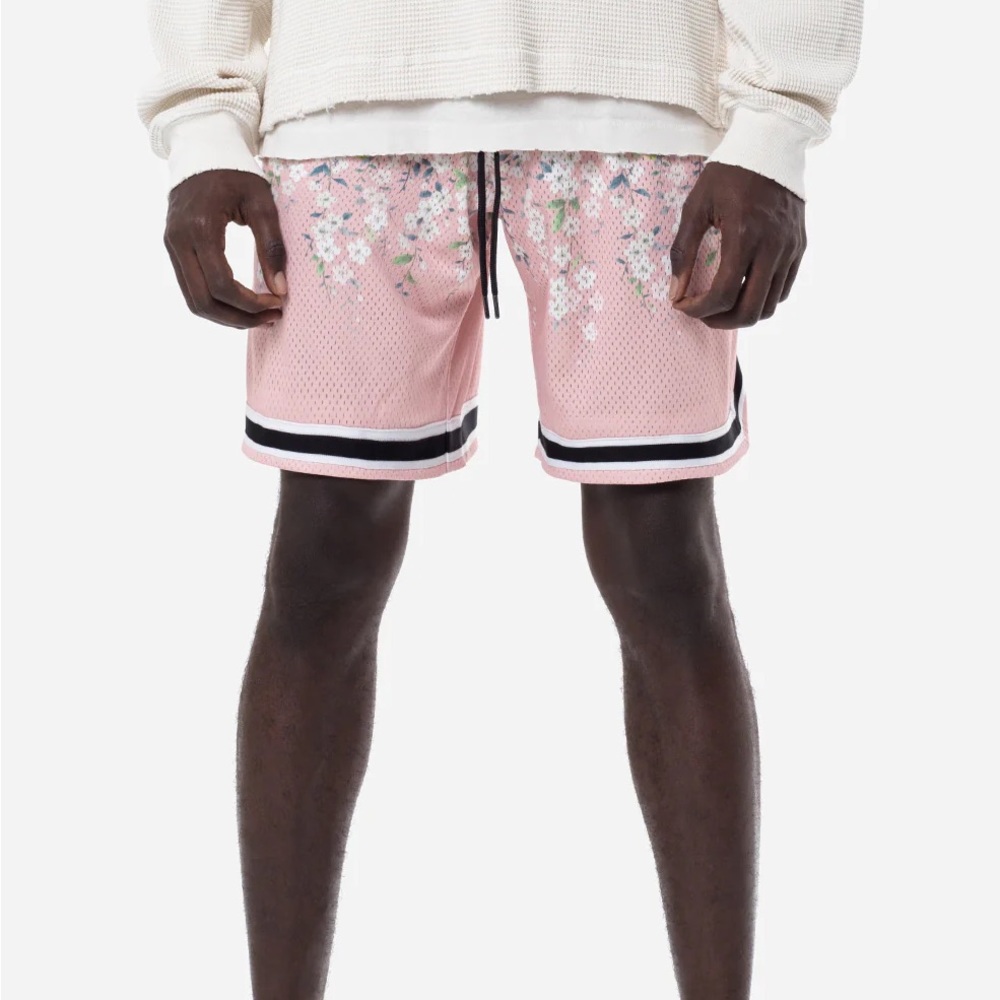 John Elliott Kabuki Coral Game Shorts